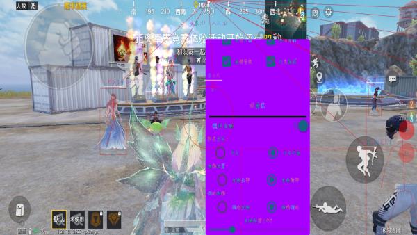 和平精英模拟器高清版辅助【雪貂】自瞄开关 全图透视 倒地不瞄 自动压枪